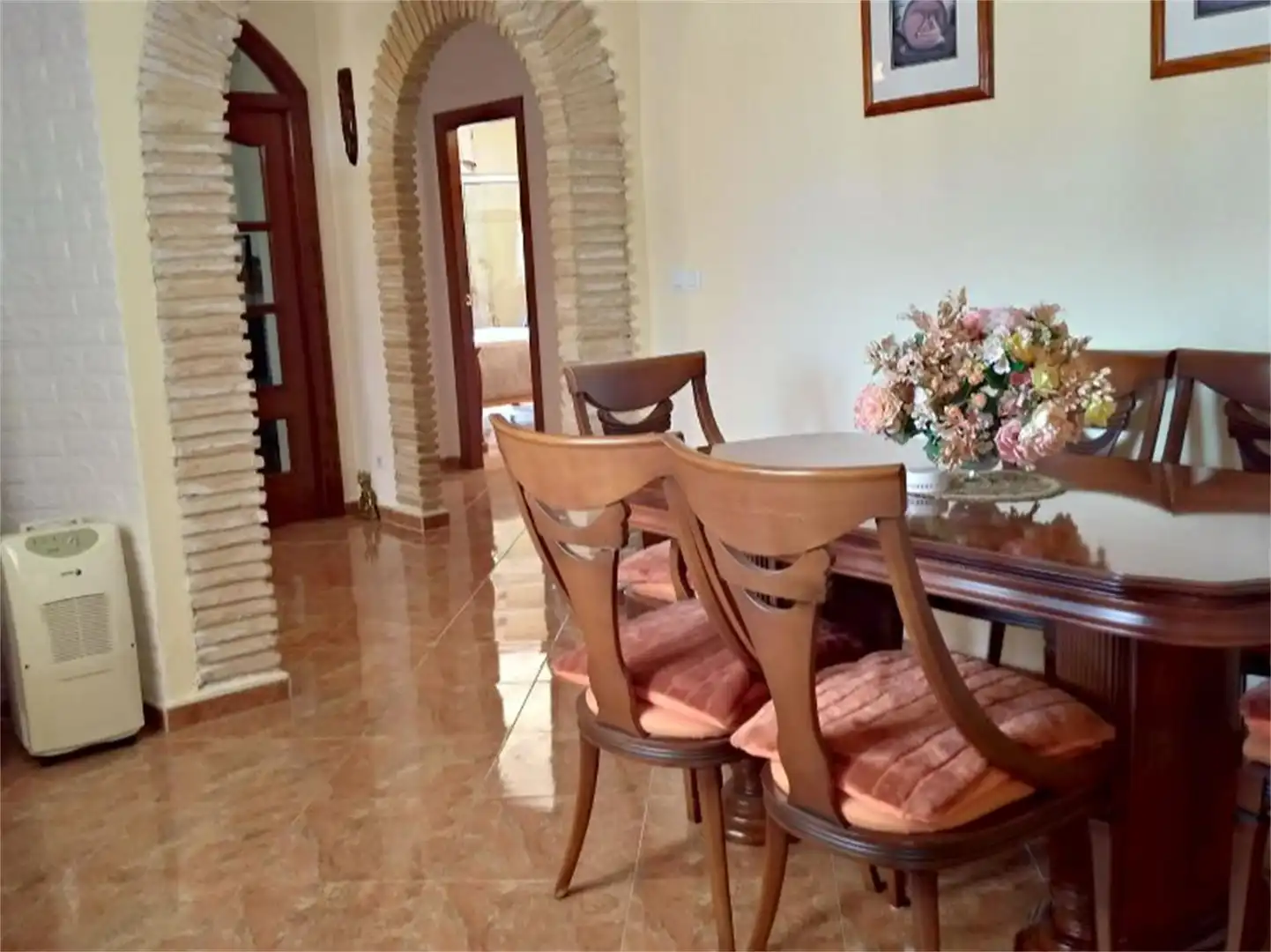 Esszimmer von Wohnung zum Verkauf in Fortuna mit Privatgarten, Terrasse und Abstellraum