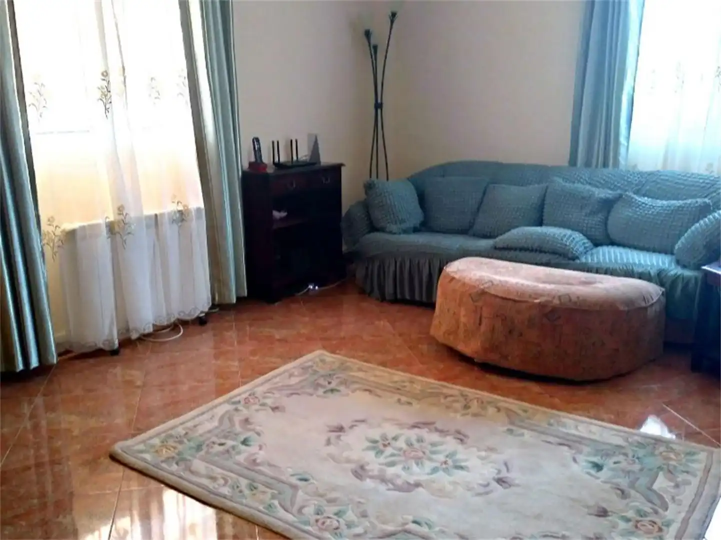 Wohnzimmer von Wohnung zum Verkauf in Fortuna mit Privatgarten, Terrasse und Abstellraum