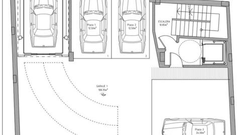 Foto 2 de Garatge de lloguer a Calle Árboles, 17, Reina Victoria - Miguel Hernández, Alicante