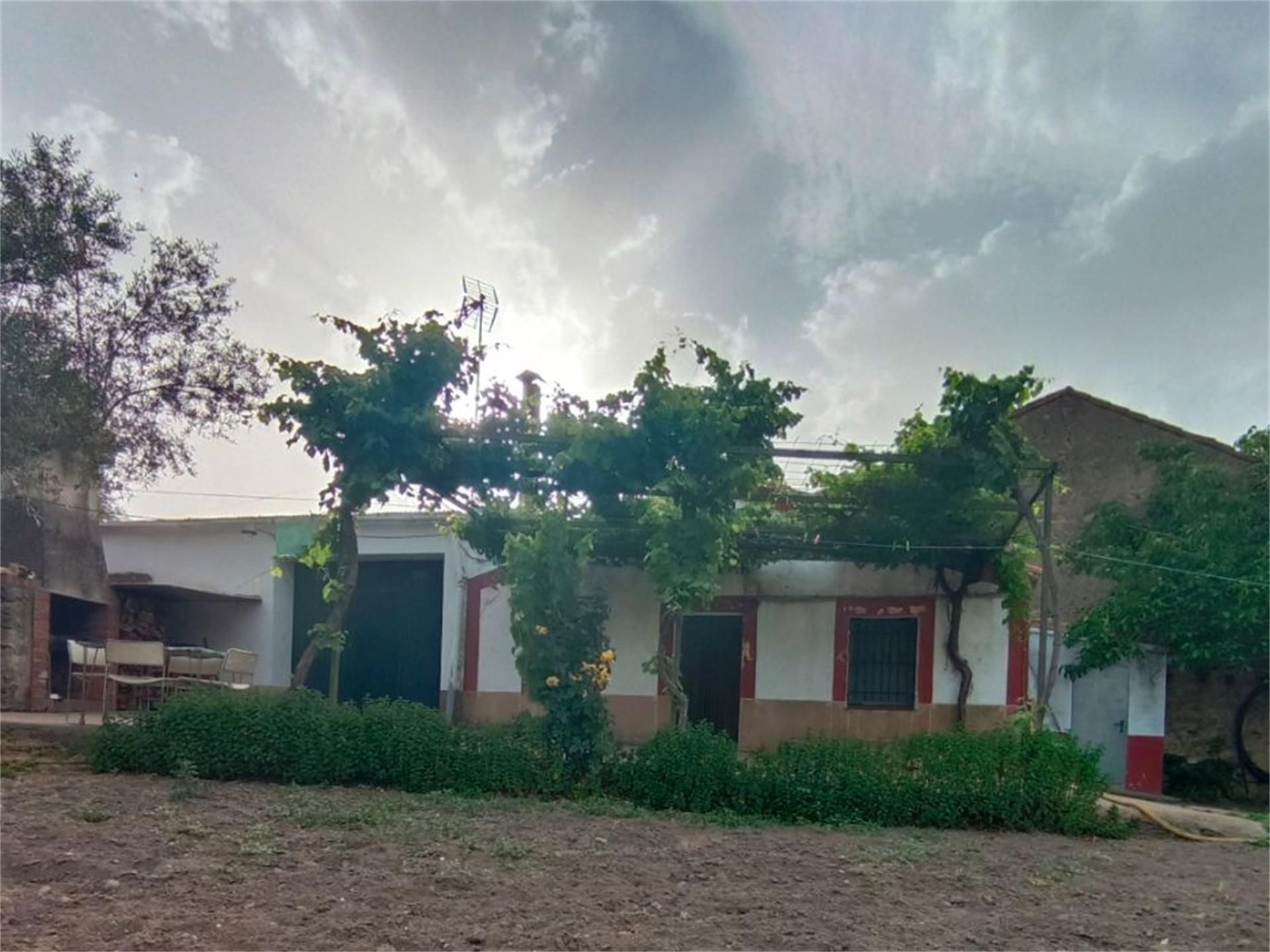 Exterior view of House or chalet for sale in San Vicente de Alcántara  with Heating, Private garden and Terrace
