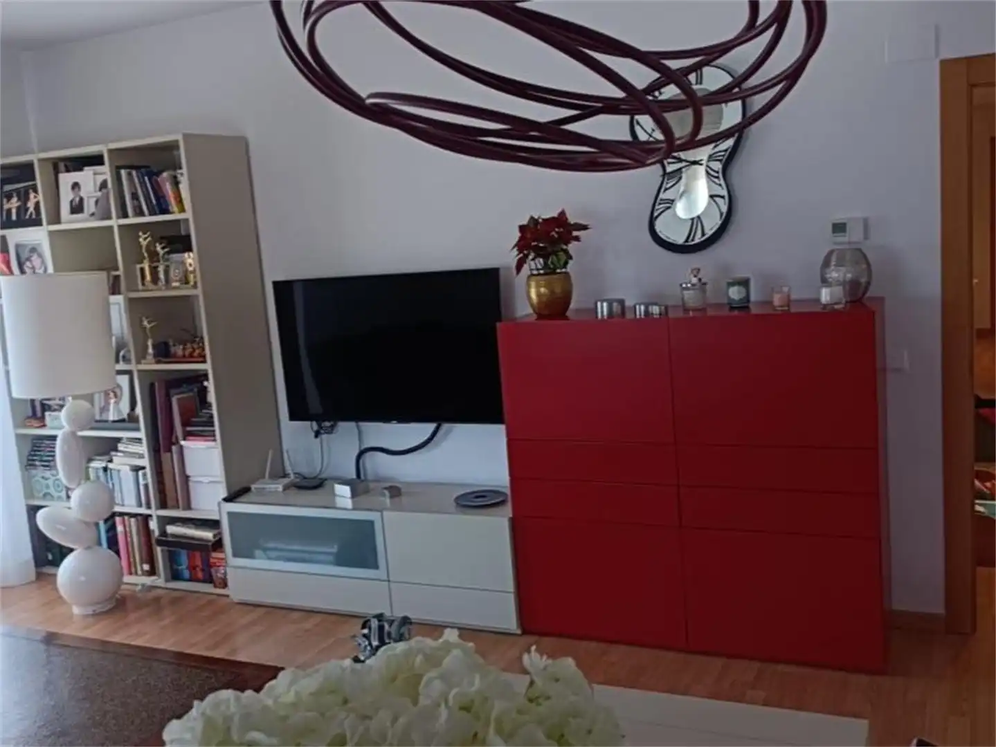 Living room of Flat for sale in Torre-Pacheco  with Heating, Storage room and Furnished
