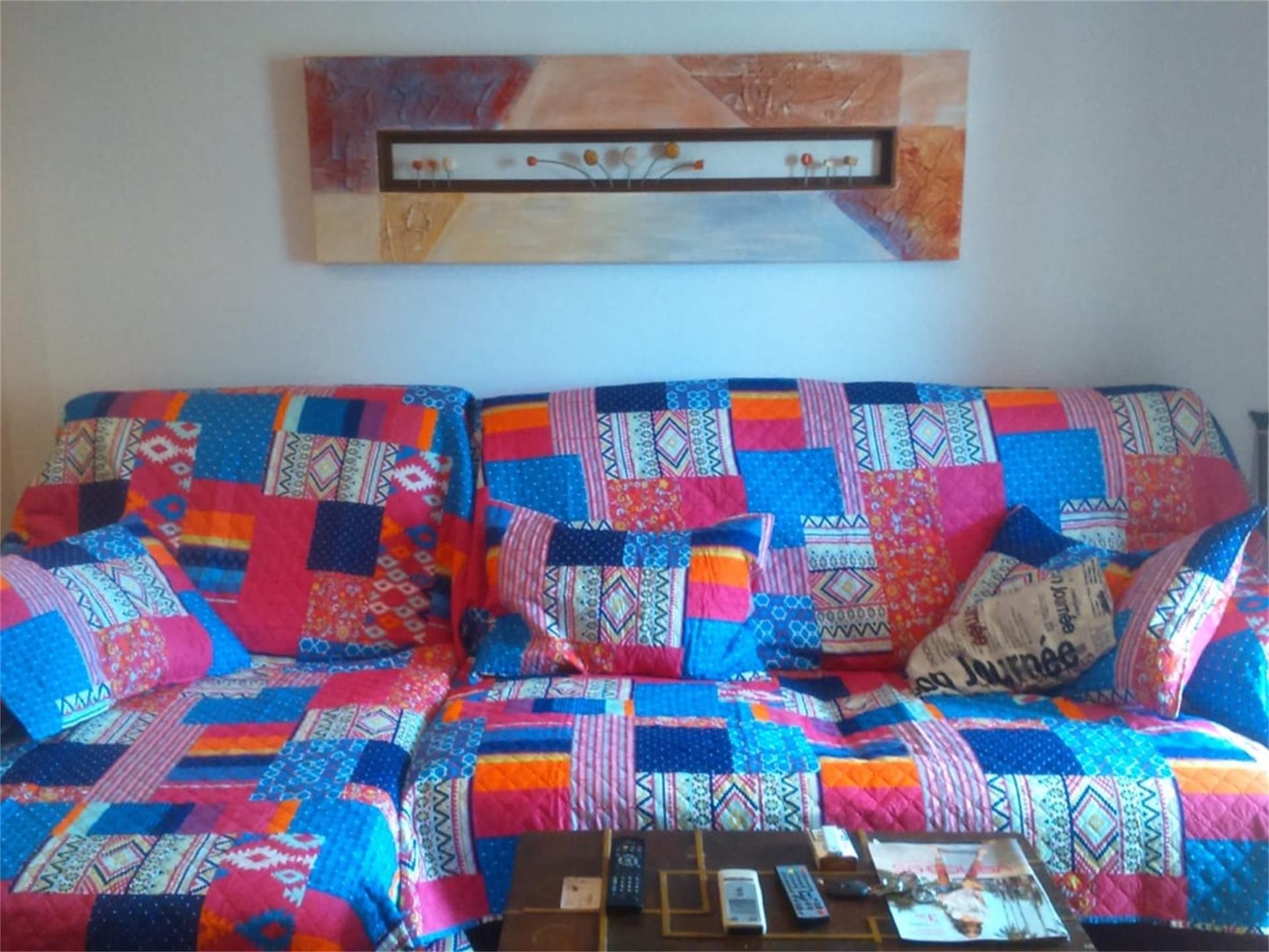Living room of Single-family semi-detached for sale in Moncofa  with Air Conditioner, Terrace and Storage room