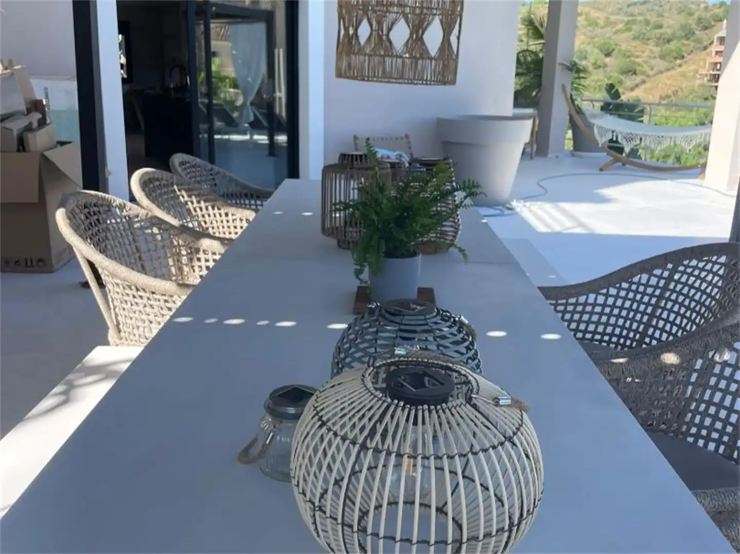 Terrassa de Casa o xalet en venda en Marbella amb Aire condicionat, Calefacció i Jardí privat