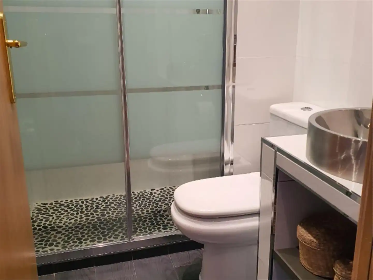 Bathroom of Flat for sale in Abejar  with Heating, Parquet flooring and Balcony