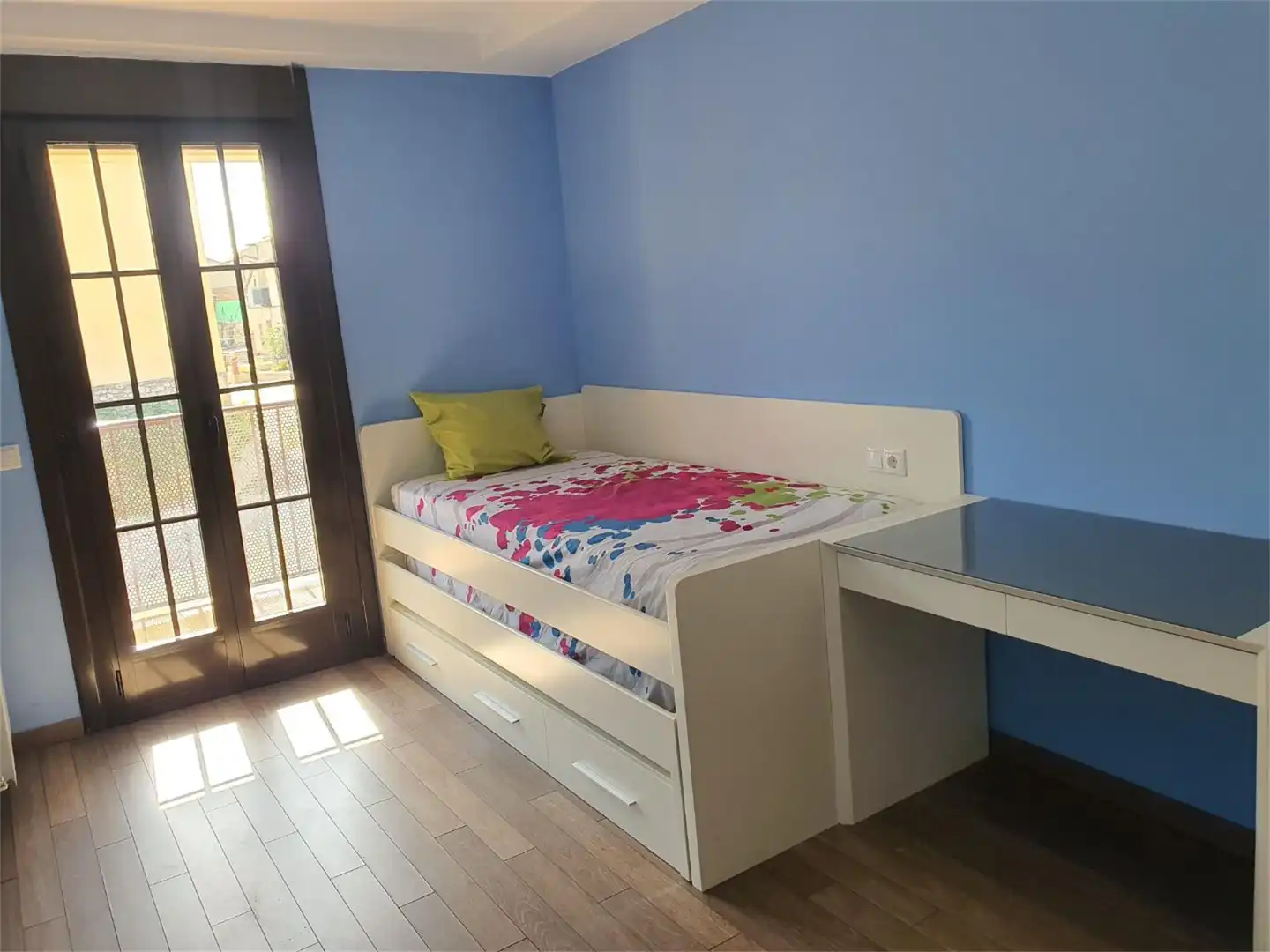 Bedroom of Flat for sale in Abejar  with Heating, Parquet flooring and Balcony