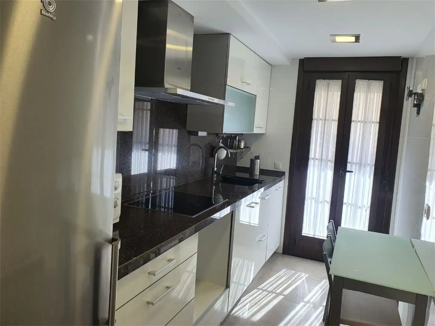 Kitchen of Flat for sale in Abejar  with Heating, Parquet flooring and Balcony