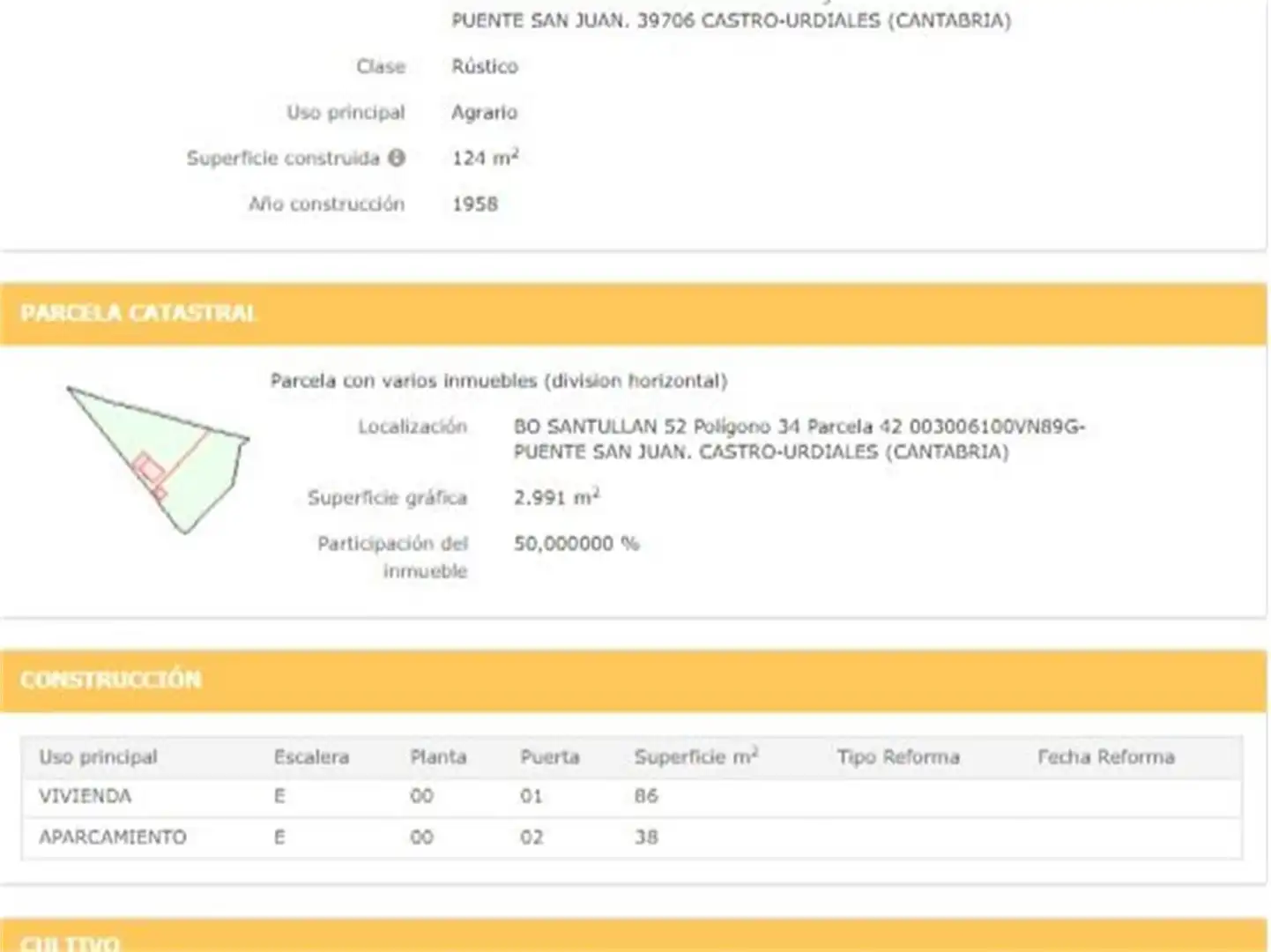 Jardín de Finca rústica en venta en Castro-Urdiales