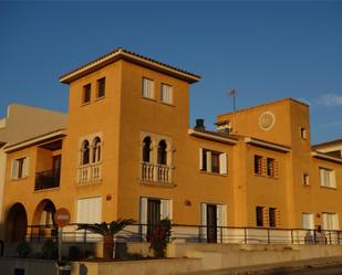 Exterior view of Single-family semi-detached for sale in Alcúdia  with Air Conditioner, Terrace and Balcony