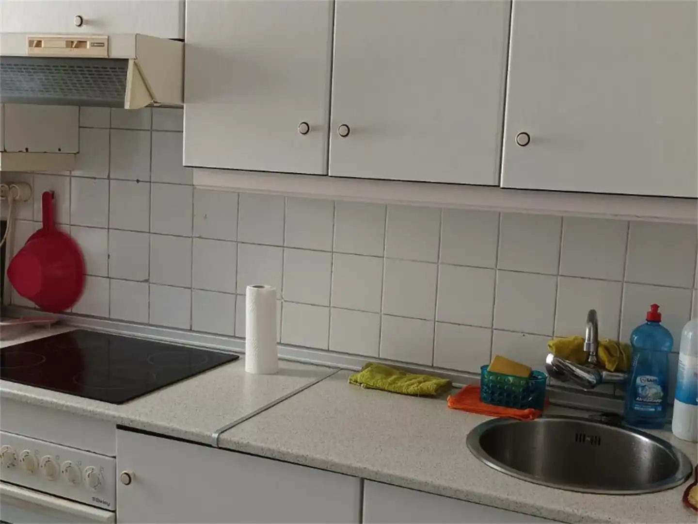 Kitchen of Flat for share in León Capital   with Storage room and Furnished