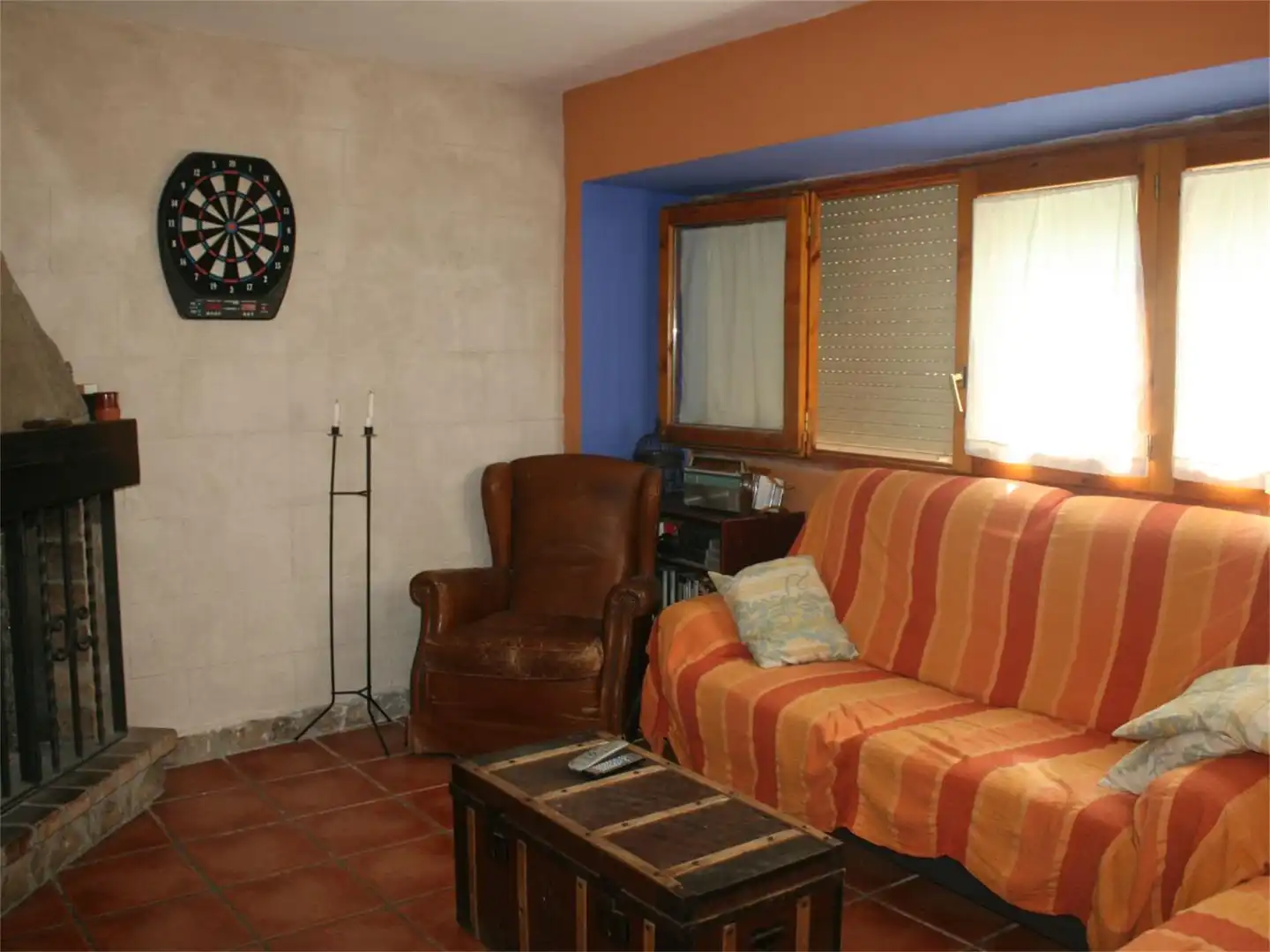 Sala de estar de Casa adosada en venta en Estadilla con Terraza