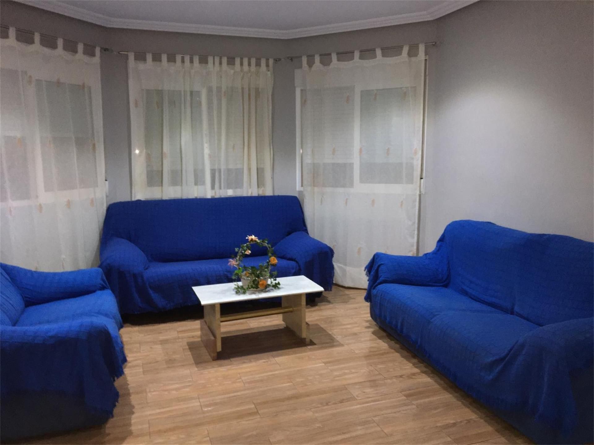 Sala d'estar de Pis en venda en Cartagena amb Aire condicionat, Jardí privat i Terrassa