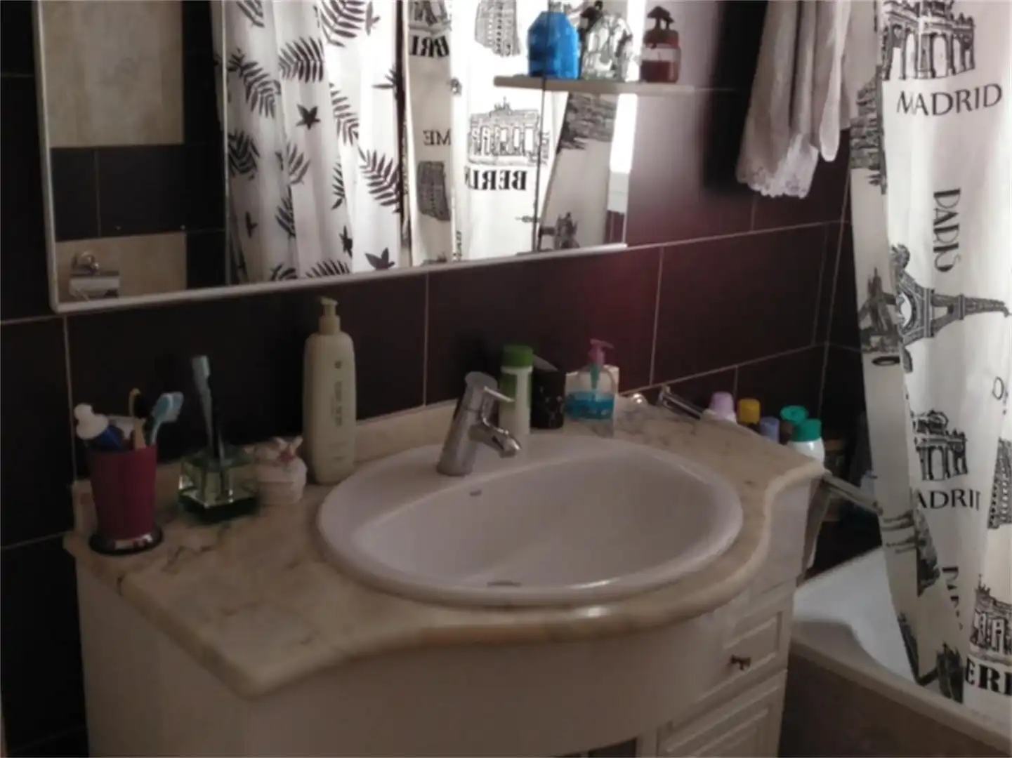 Flat for sale in Carretera Miranda-Pozo Estrecho, Miranda Bathroom of Flat for sale in Cartagena with Air Conditioner, Private garden and Terrace