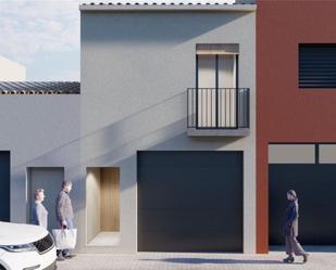 Vista exterior de Casa adosada en venda en Granollers amb Aire condicionat, Terrassa i Balcó