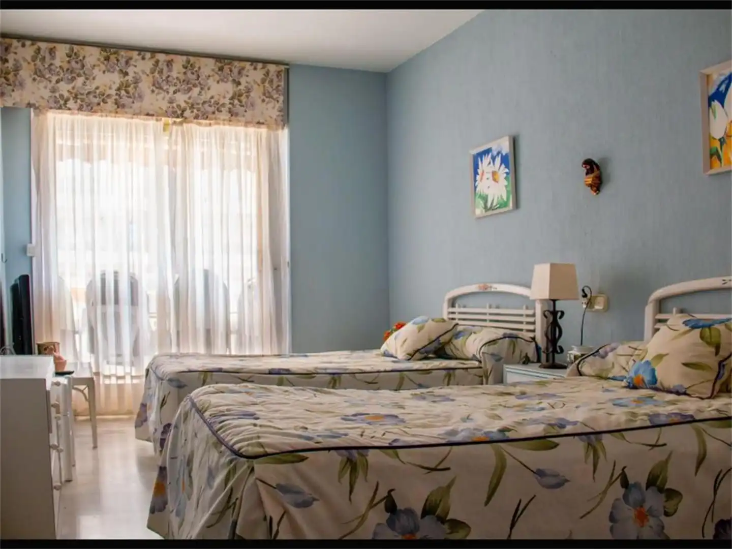 Bedroom of Flat for rent in Fuengirola  with Air Conditioner, Private garden and Terrace