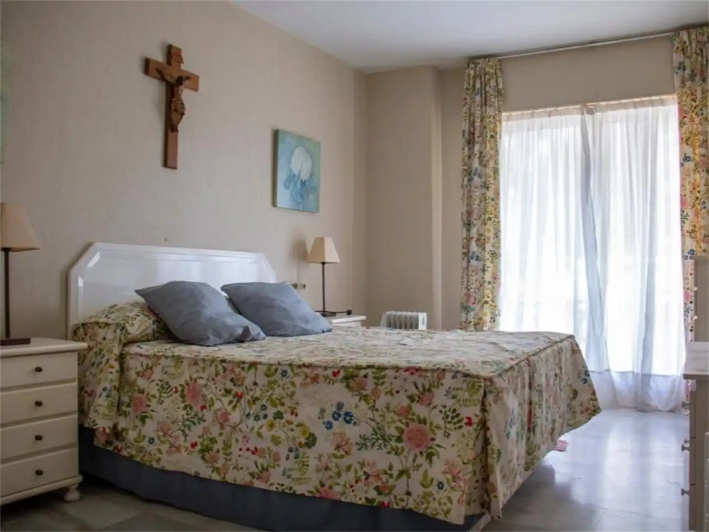 Bedroom of Flat for rent in Fuengirola  with Air Conditioner, Private garden and Terrace