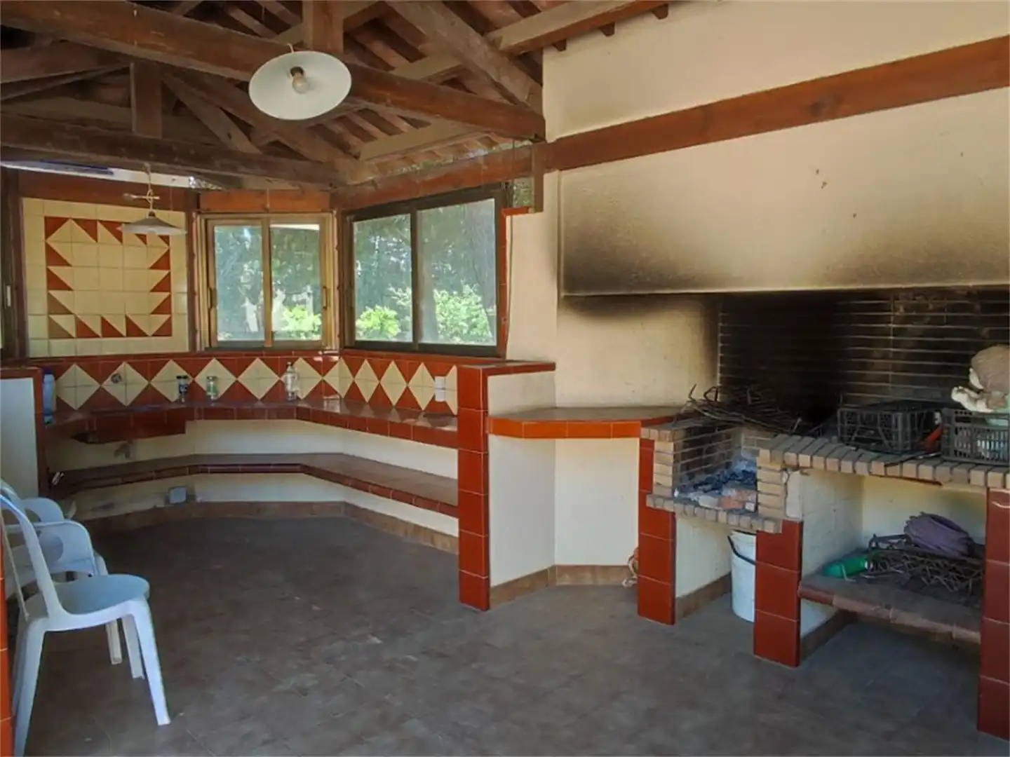 Cocina de Finca rústica en venta en Riudoms