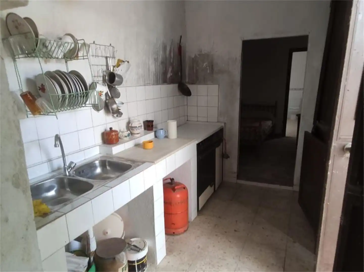 Planta baja en venta en Calle Alonso Morgado, Villanueva de los Castillejos Cocina de Planta baja en venta en Villanueva de los Castillejos con Amueblado