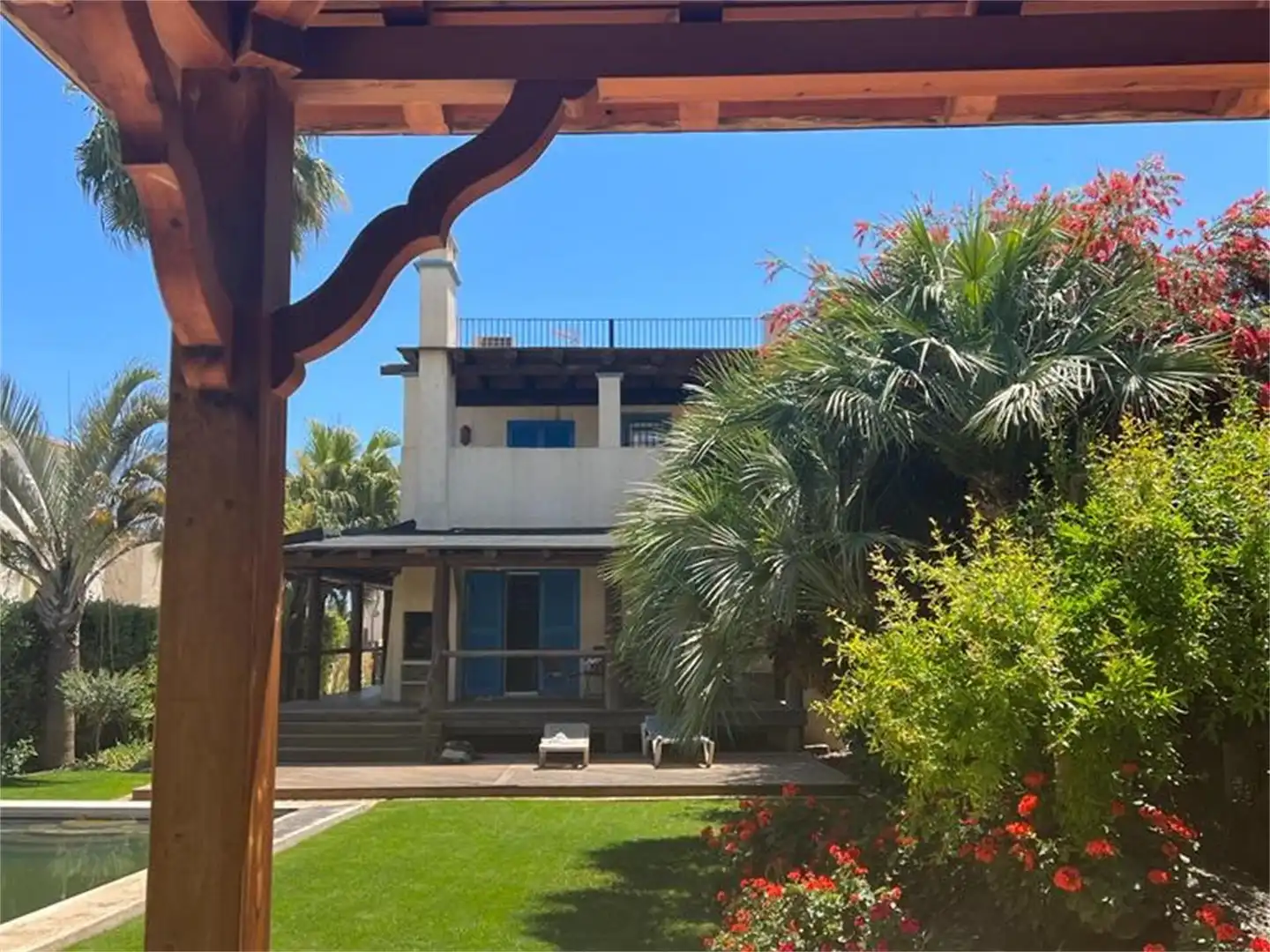 Exterior view of Houses for sale in Vera  with Air Conditioner, Terrace and Swimming Pool
