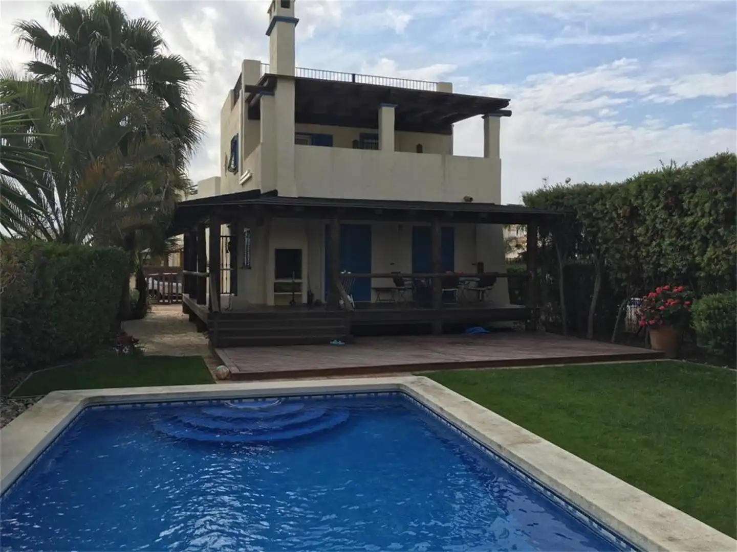 Garden of Houses for sale in Vera  with Air Conditioner, Terrace and Swimming Pool