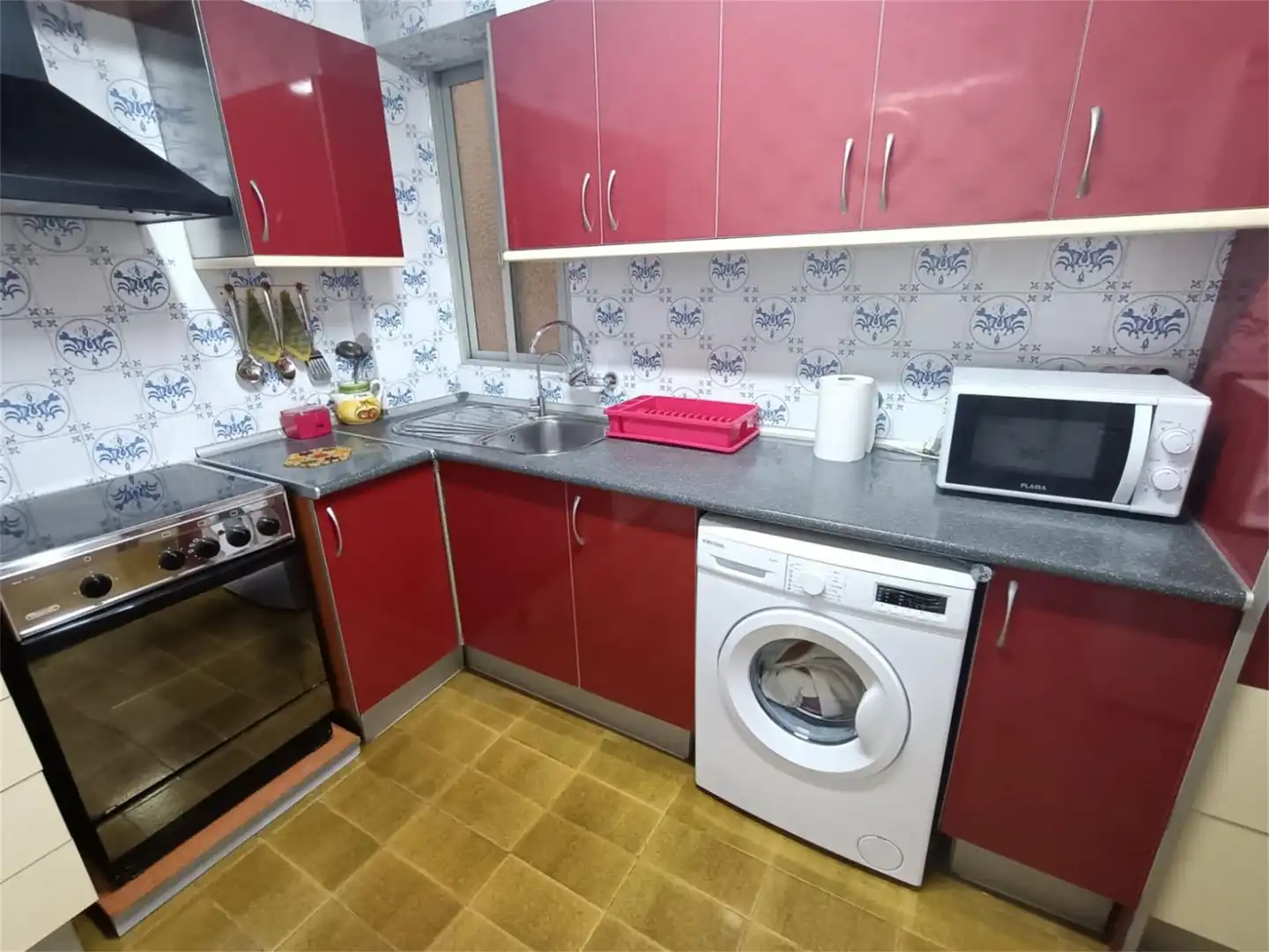 Apartments for rent in Calle Vicente Blasco Ibáñez, Los Jardines de Marbella - La Ermita Kitchen of Apartments for rent in Marbella with Air Conditioner, Storage room and Furnished