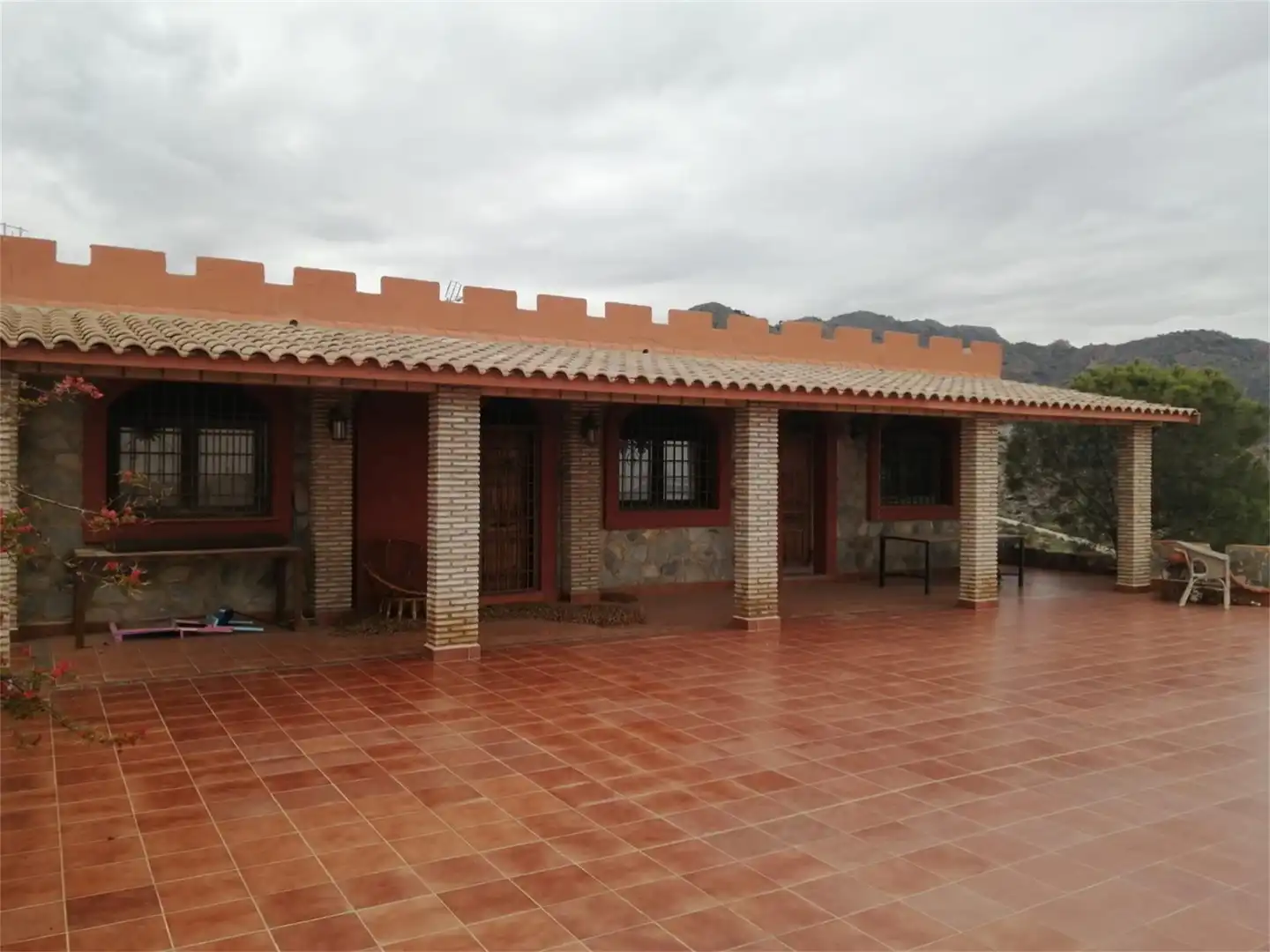 Vista exterior de Finca rústica en venda en Cuevas del Almanzora amb Jardí privat, Terrassa i Moblat
