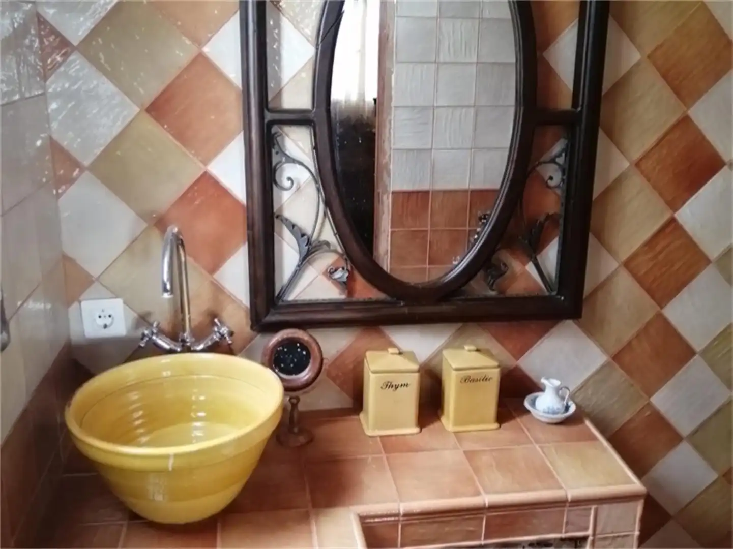 Bany de Finca rústica en venda en Cuevas del Almanzora amb Jardí privat, Terrassa i Moblat