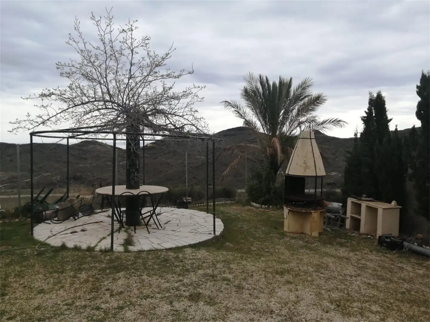 Jardí de Finca rústica en venda en Cuevas del Almanzora amb Jardí privat, Terrassa i Moblat