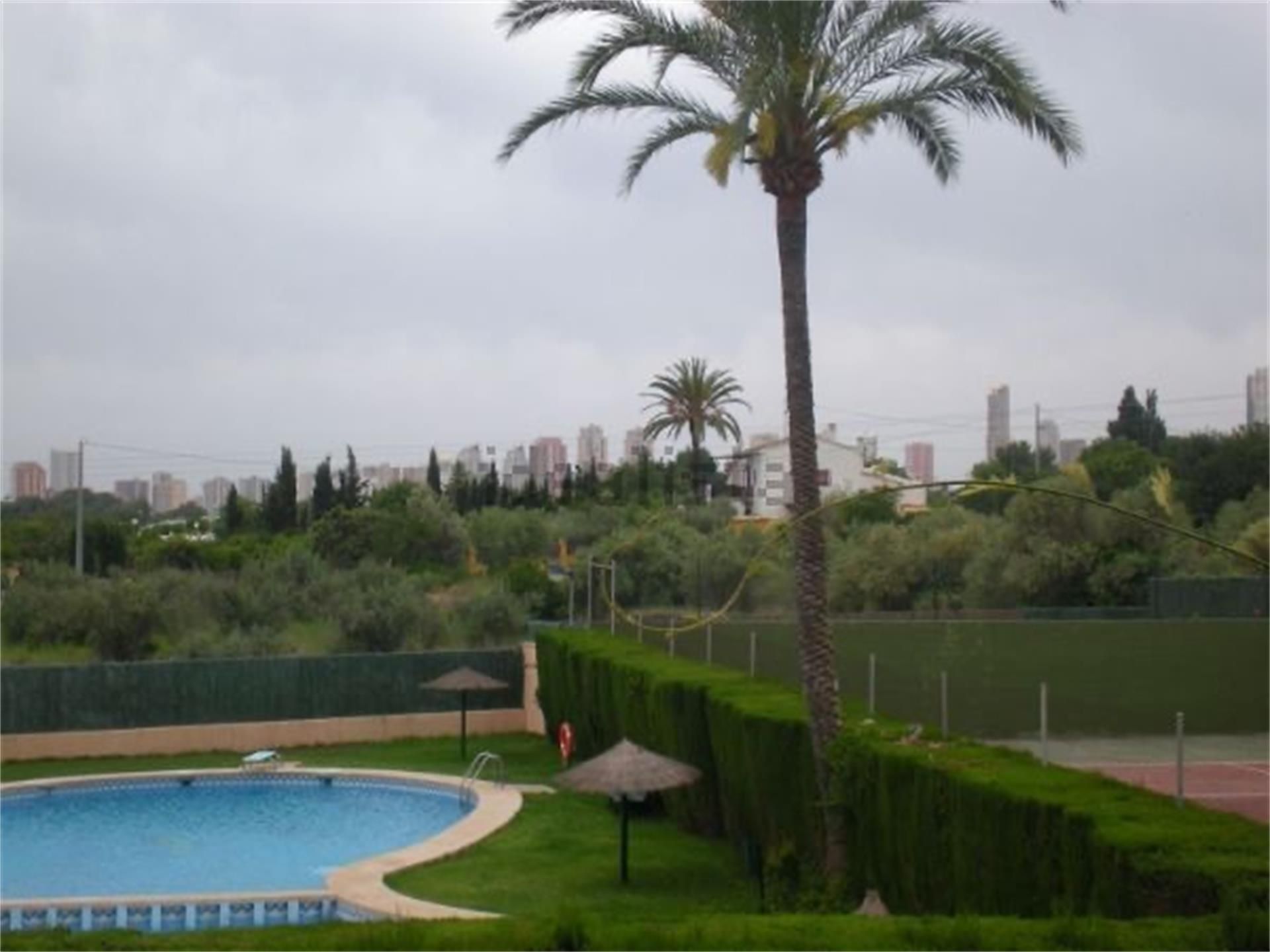 Garden of Flat for sale in Benidorm  with Air Conditioner, Heating and Private garden