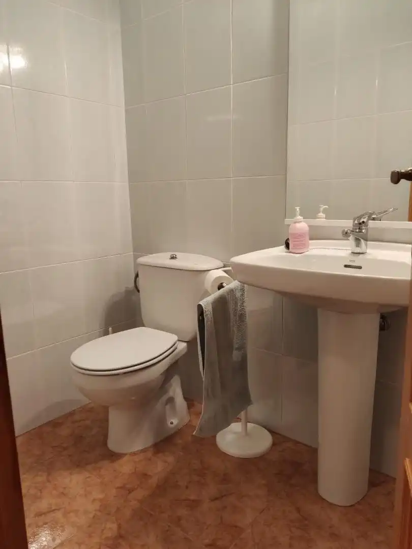 Bathroom of Detached homes for sale in Casas de Haro  with Private garden, Furnished and Washing machine