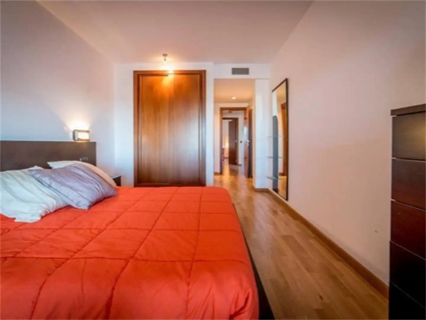 Bedroom of Flat for rent in Sant Josep de sa Talaia  with Air Conditioner, Heating and Parquet flooring