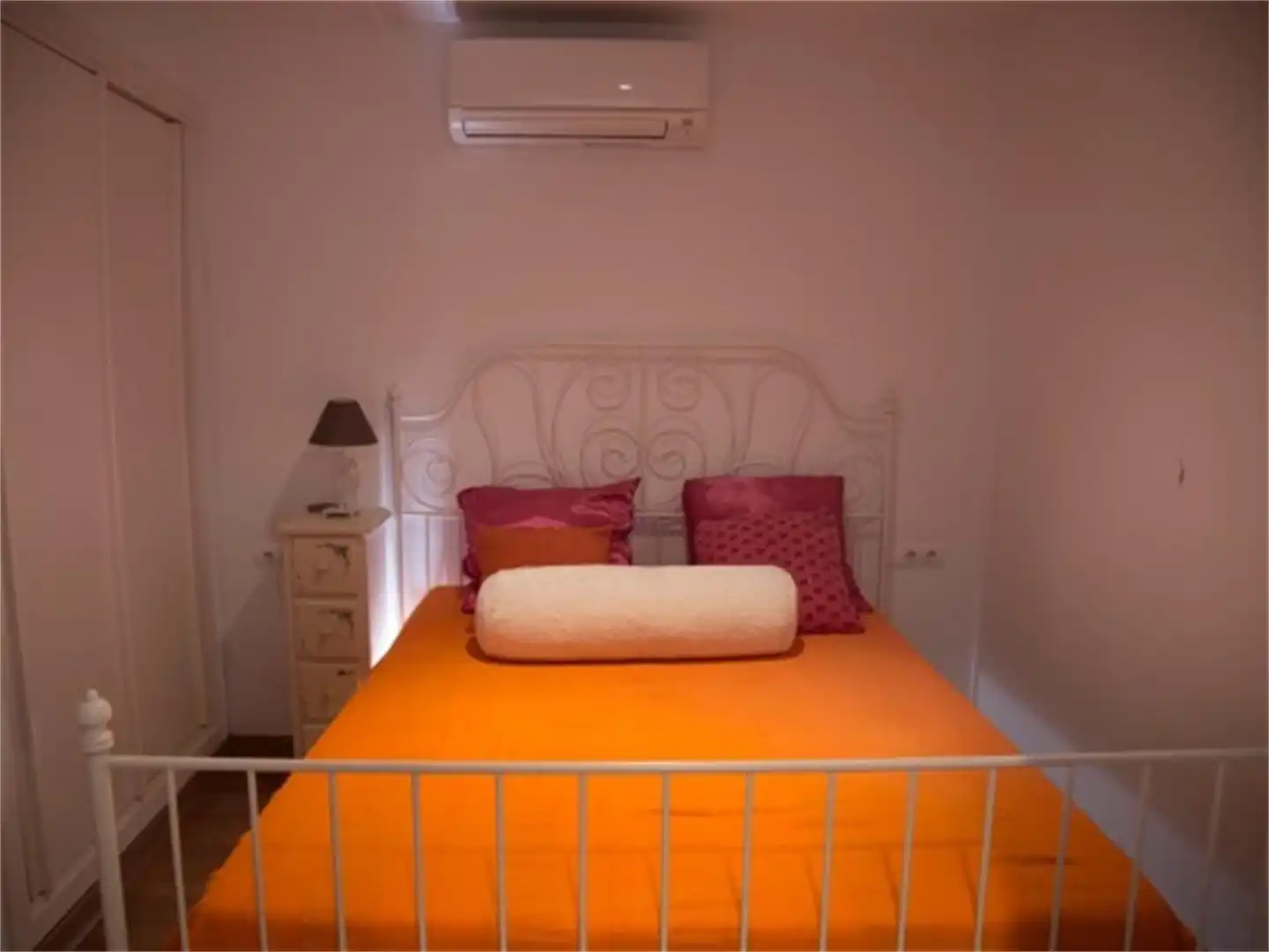 Bedroom of Flat for rent in Sant Josep de sa Talaia  with Air Conditioner, Heating and Parquet flooring
