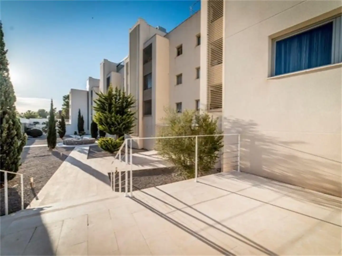 Exterior view of Flat for rent in Sant Josep de sa Talaia  with Air Conditioner, Heating and Parquet flooring