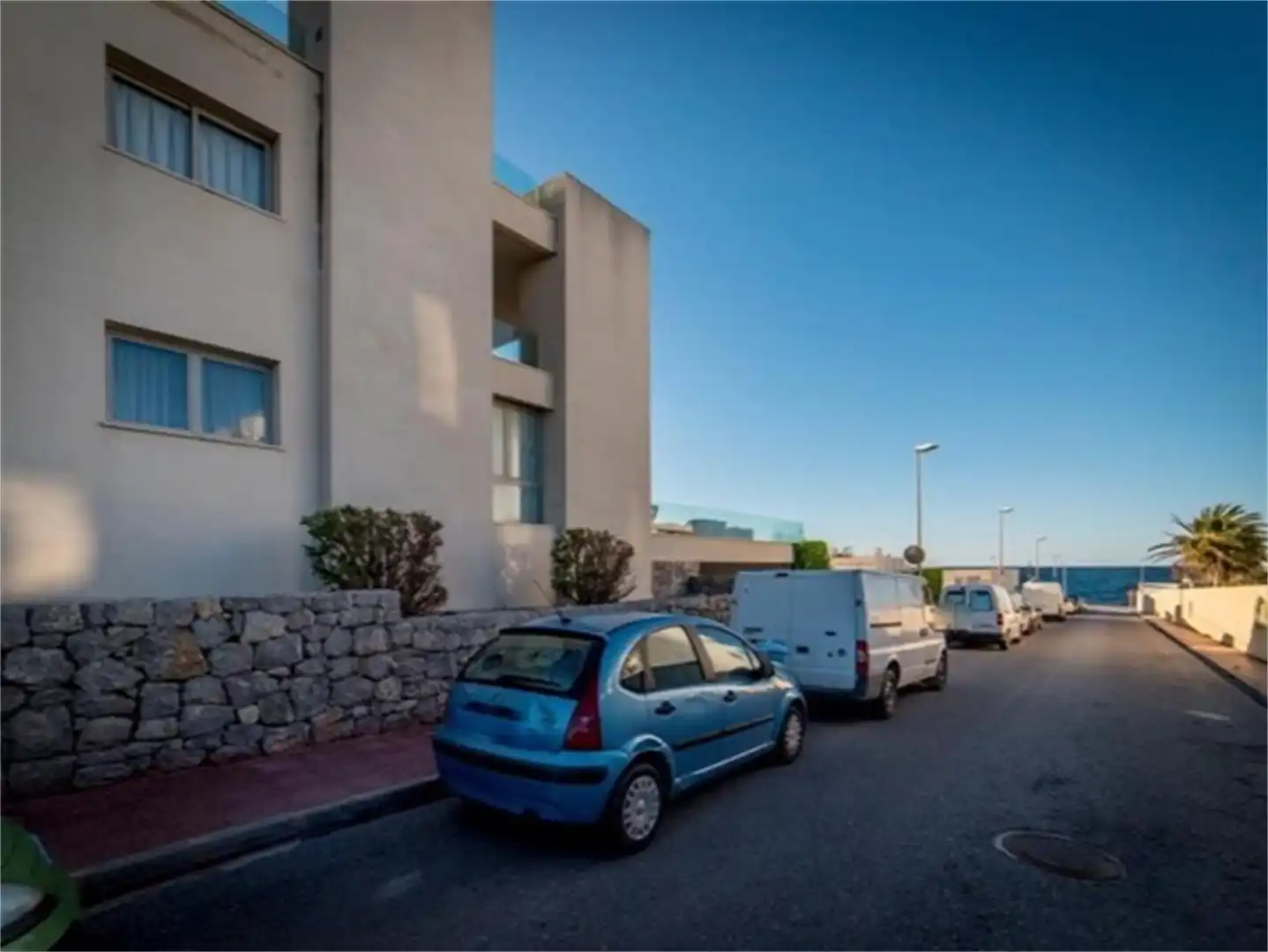 Exterior view of Flat for rent in Sant Josep de sa Talaia  with Air Conditioner, Heating and Parquet flooring