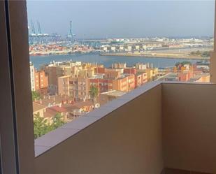 Balcony of Flat for sale in Algeciras  with Terrace, Furnished and Community parking