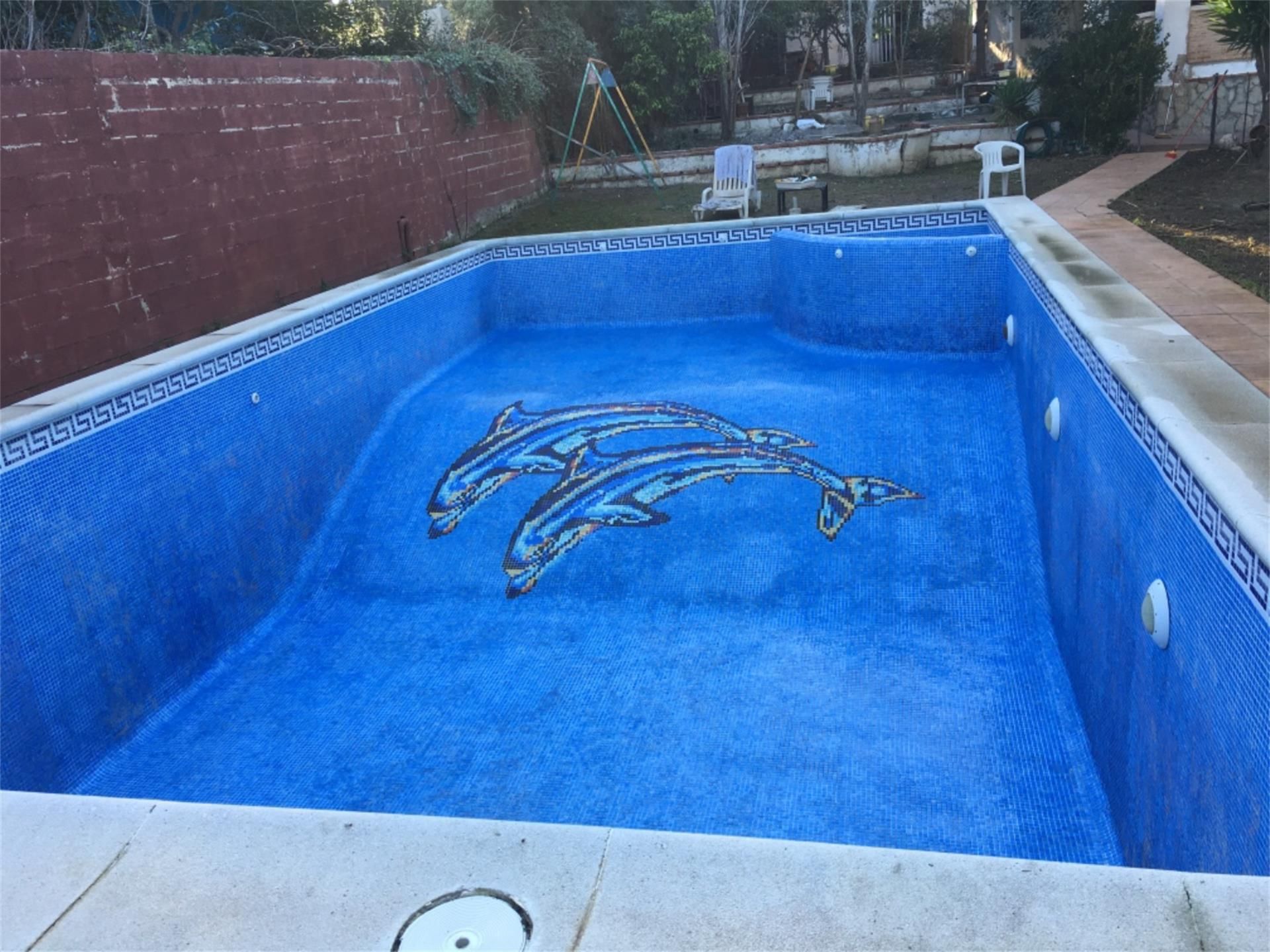 Swimming pool of House or chalet for sale in Turís  with Air Conditioner, Heating and Private garden