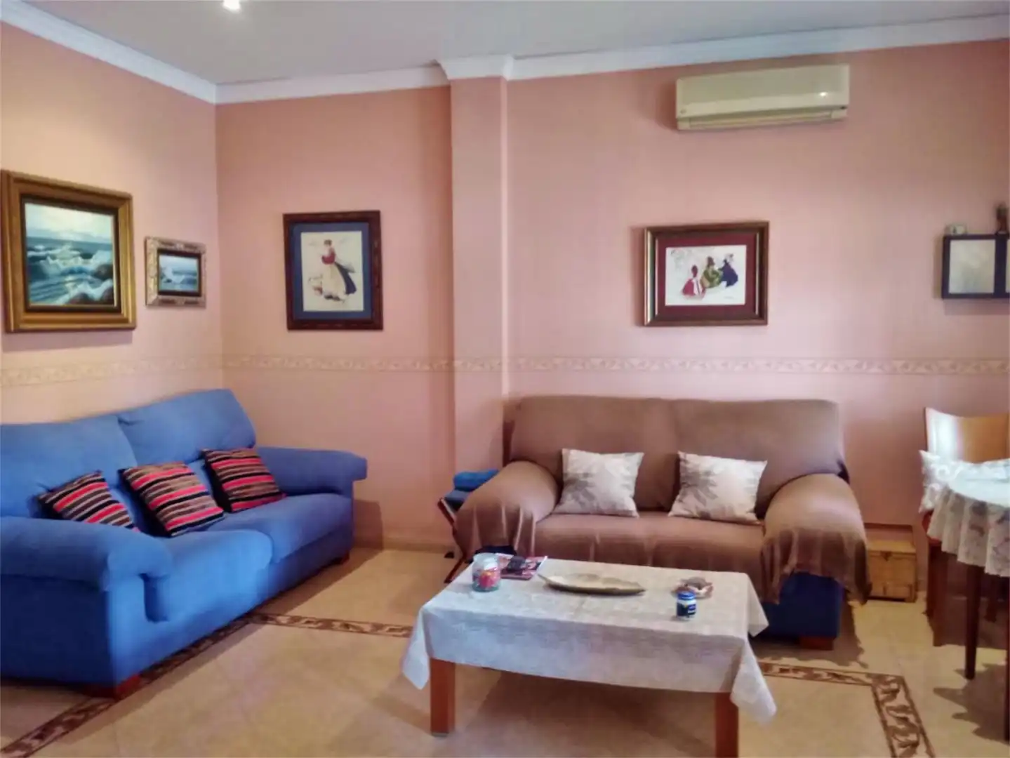 Casa o chalet en venta en Avenida de Jaime Chicharro, Piscinas Sala de estar de Casa o chalet en venta en Burriana / Borriana con Aire acondicionado, Terraza y Piscina