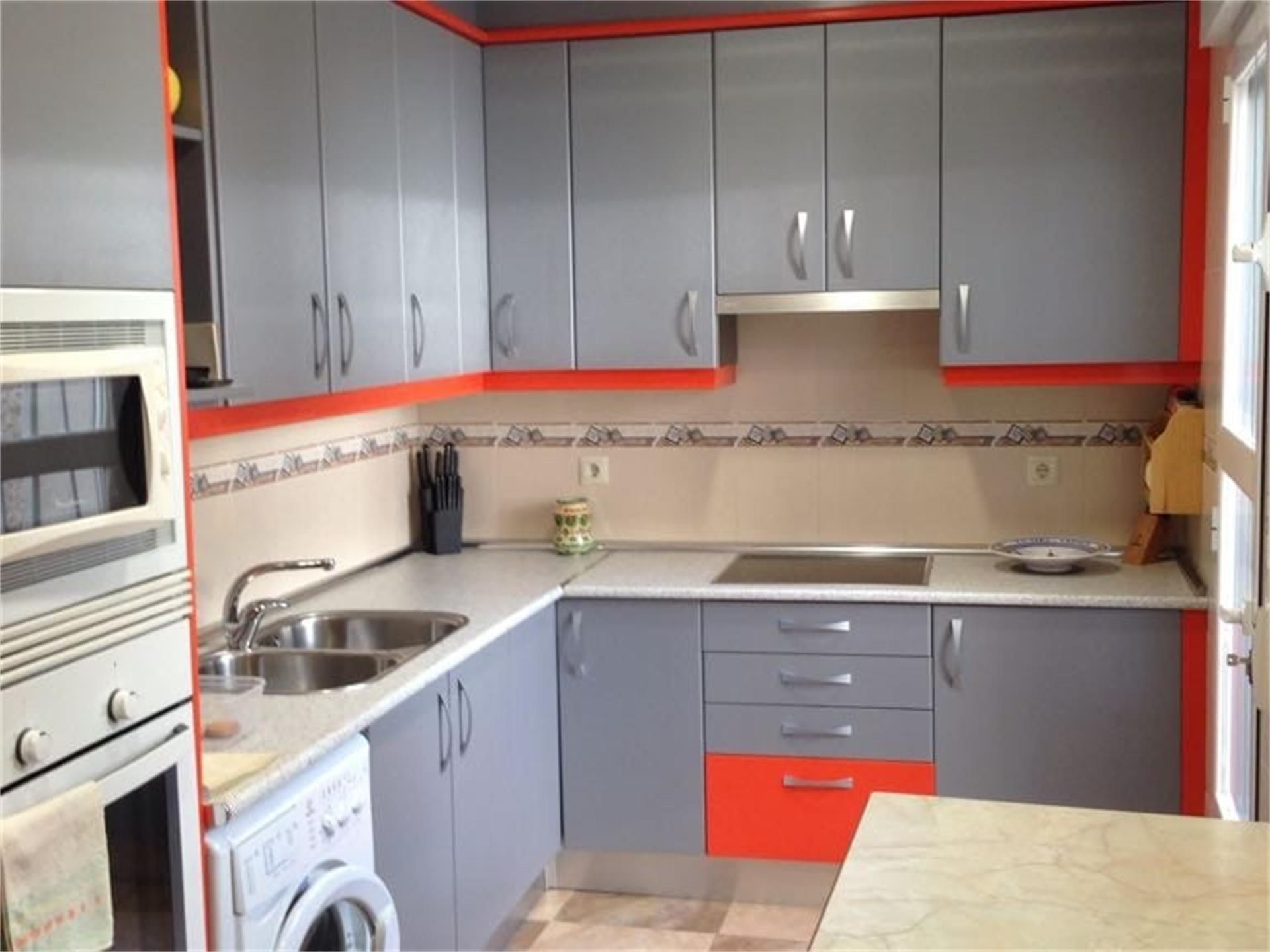 Kitchen of Single-family semi-detached for sale in El Real de San Vicente  with Heating and Furnished