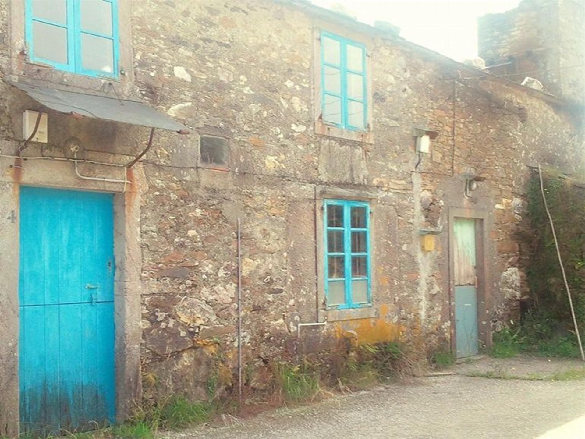Exterior view of Single-family semi-detached for sale in As Somozas 