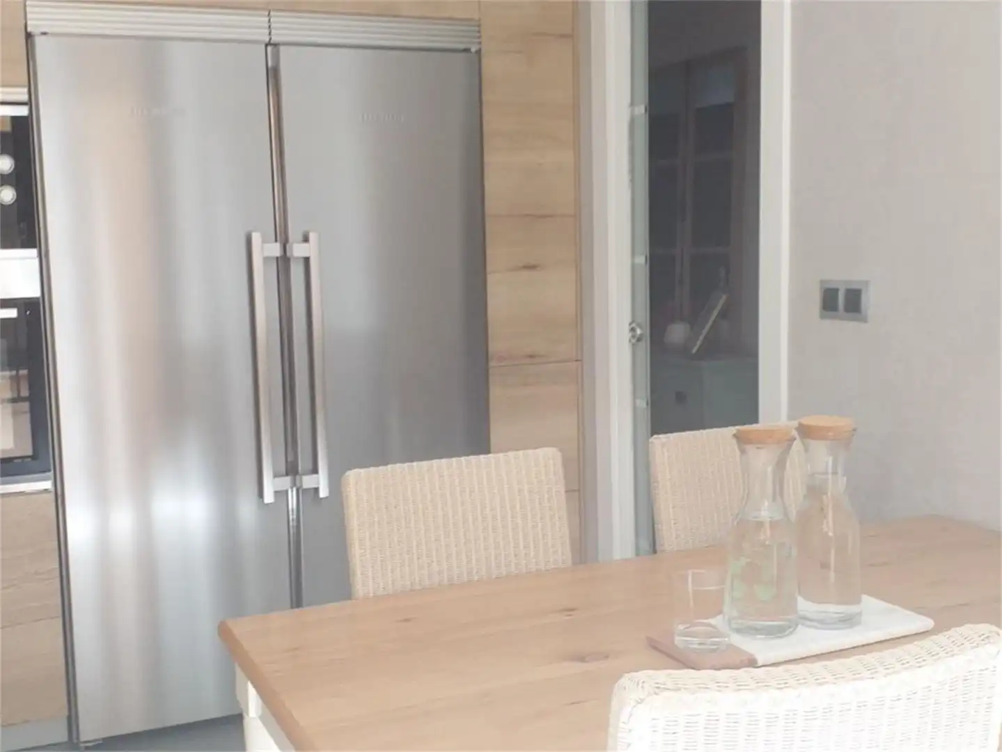 Wohnung zur Miete in Calle Silvestre Sánchez Sierra, Capuchinos - Glorieta - Ciudad Jardín Esszimmer von Wohnung zur Miete in Salamanca mit Heizung, Privatgarten und Parkett