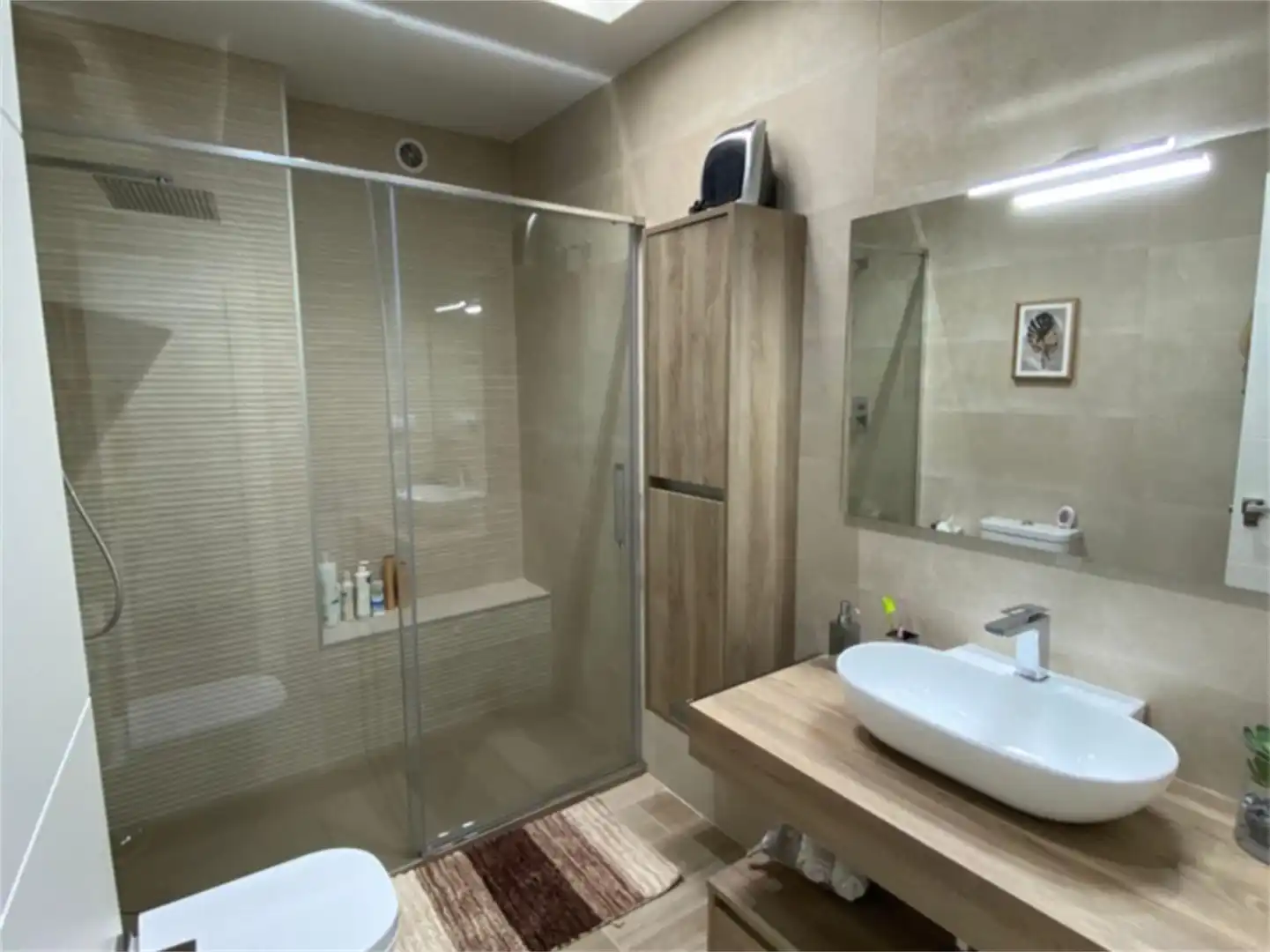 Wohnung zum Verkauf in Calle San Diego, La Mojonera Badezimmer von Wohnung zum Verkauf in La Mojonera mit Klimaanlage, Heizung und Terrasse