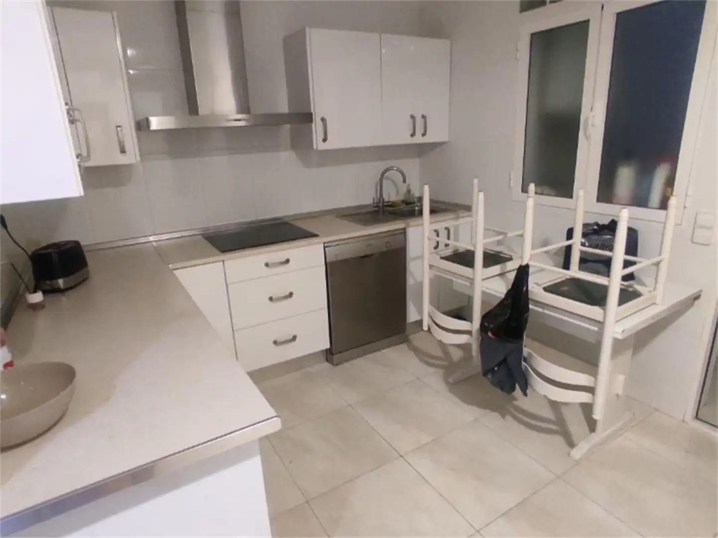 Habitación en Calle San Antonio, Santa Eulalia Cocina de Piso para compartir en Murcia con Aire acondicionado, Calefacción y Terraza