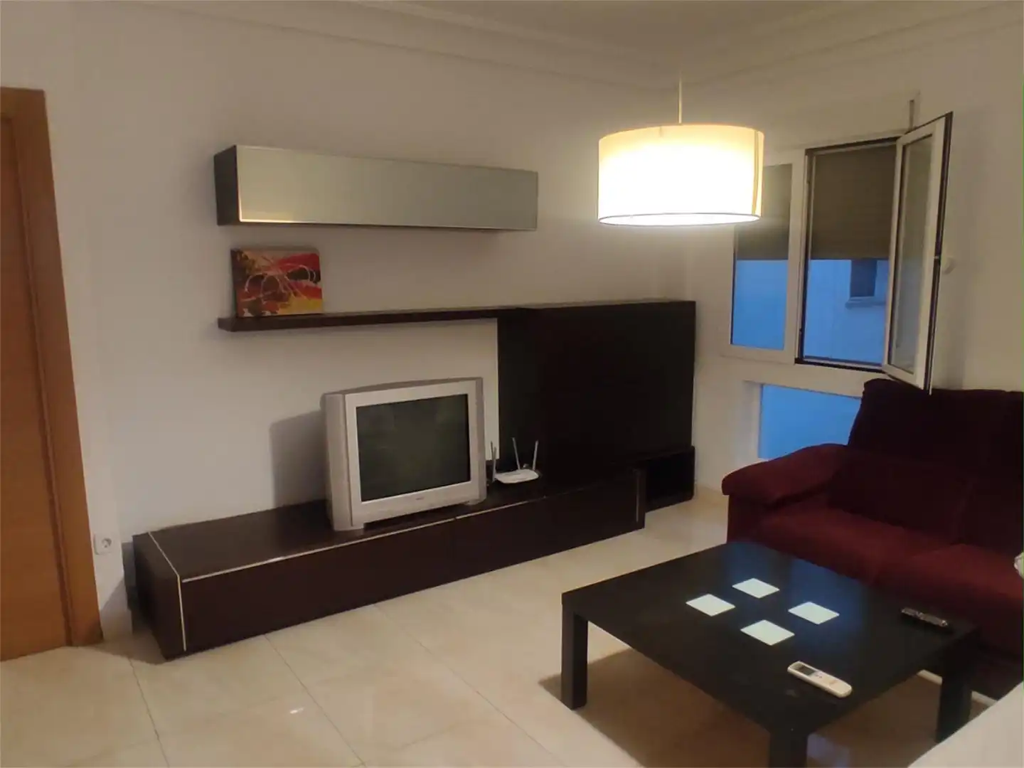 Habitación en Calle San Antonio, Santa Eulalia Sala de estar de Piso para compartir en Murcia con Aire acondicionado, Calefacción y Terraza