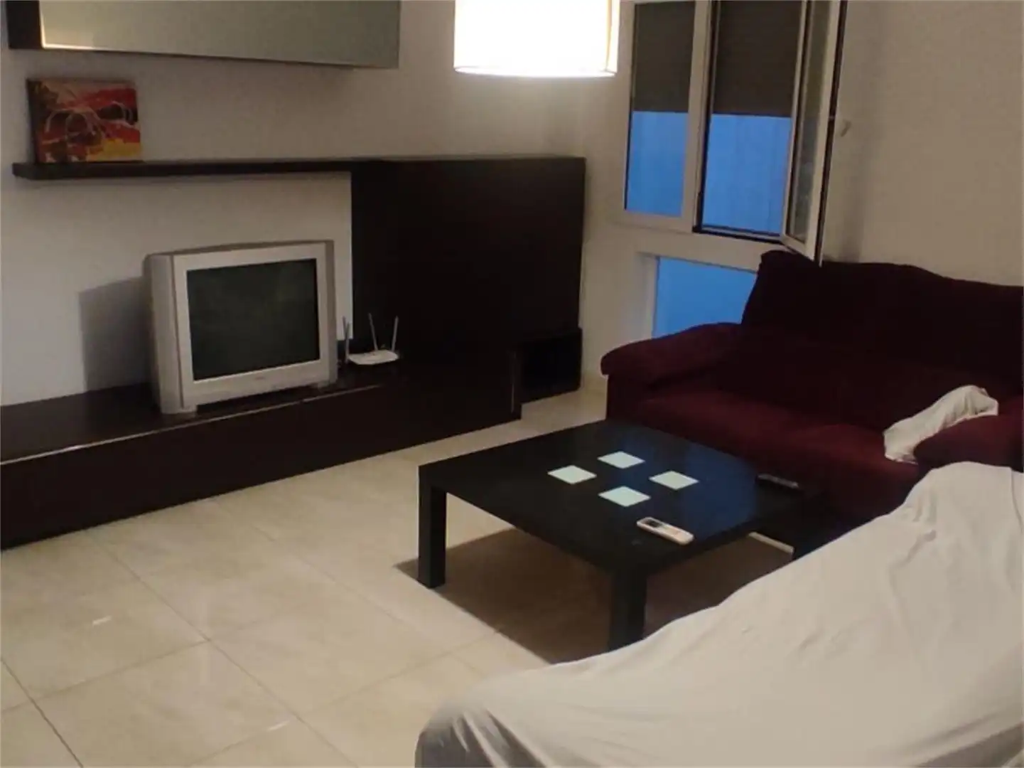 Habitación en Calle San Antonio, Santa Eulalia Sala de estar de Piso para compartir en Murcia con Aire acondicionado, Calefacción y Terraza