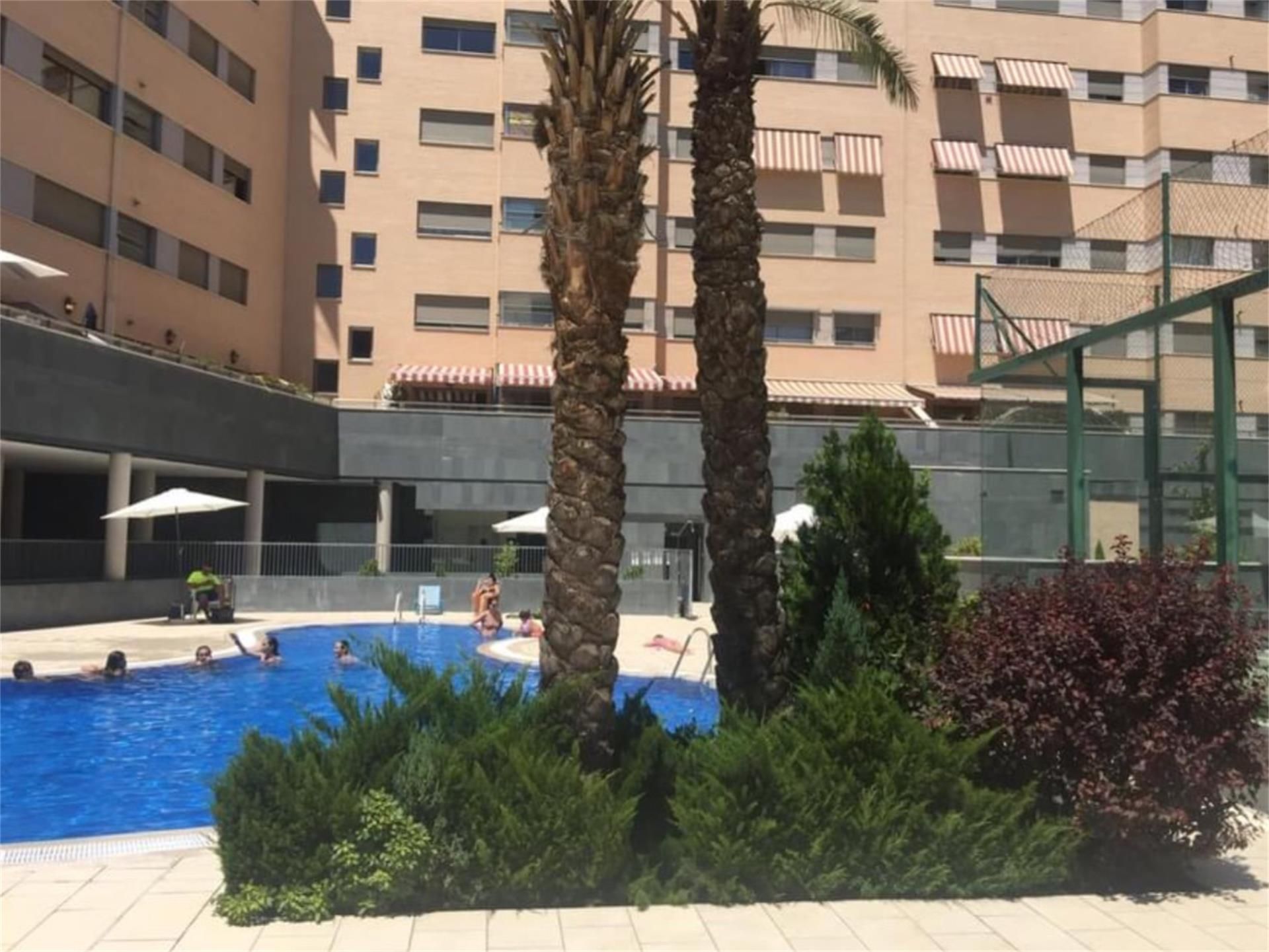 Piscina de Pis de lloguer en  Madrid Capital amb Aire condicionat, Calefacció i Jardí privat