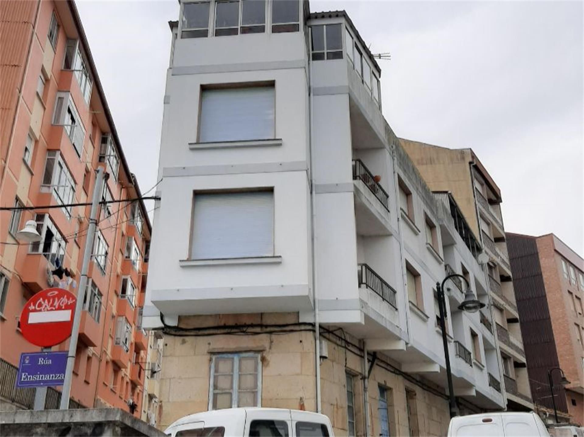 Exterior view of Flat for sale in Cangas   with Balcony
