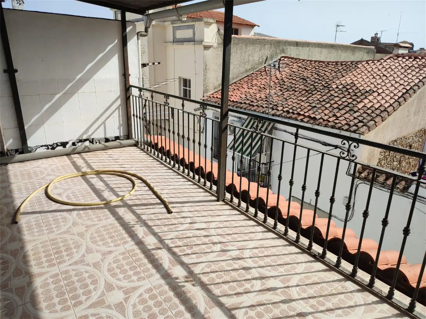 Terrace of Flat for sale in Alcuéscar  with Air Conditioner, Terrace and Storage room