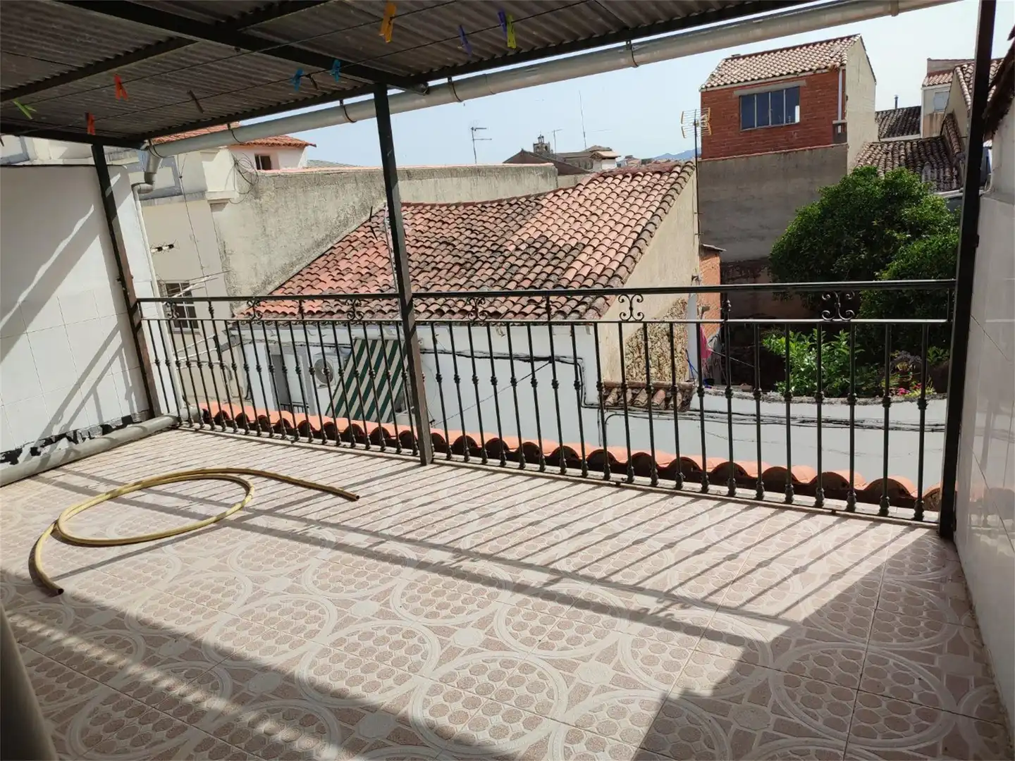 Terrace of Flat for sale in Alcuéscar  with Air Conditioner, Terrace and Storage room