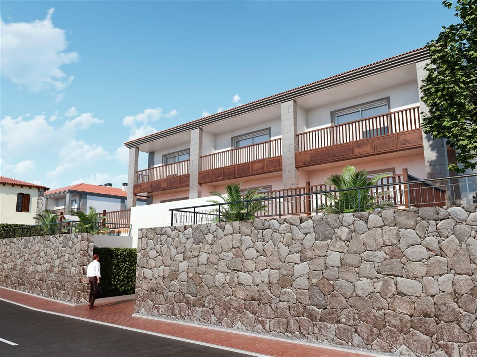 Vista exterior de Casa adosada en venda en San Sebastián de la Gomera amb Jardí privat, Terrassa i Traster