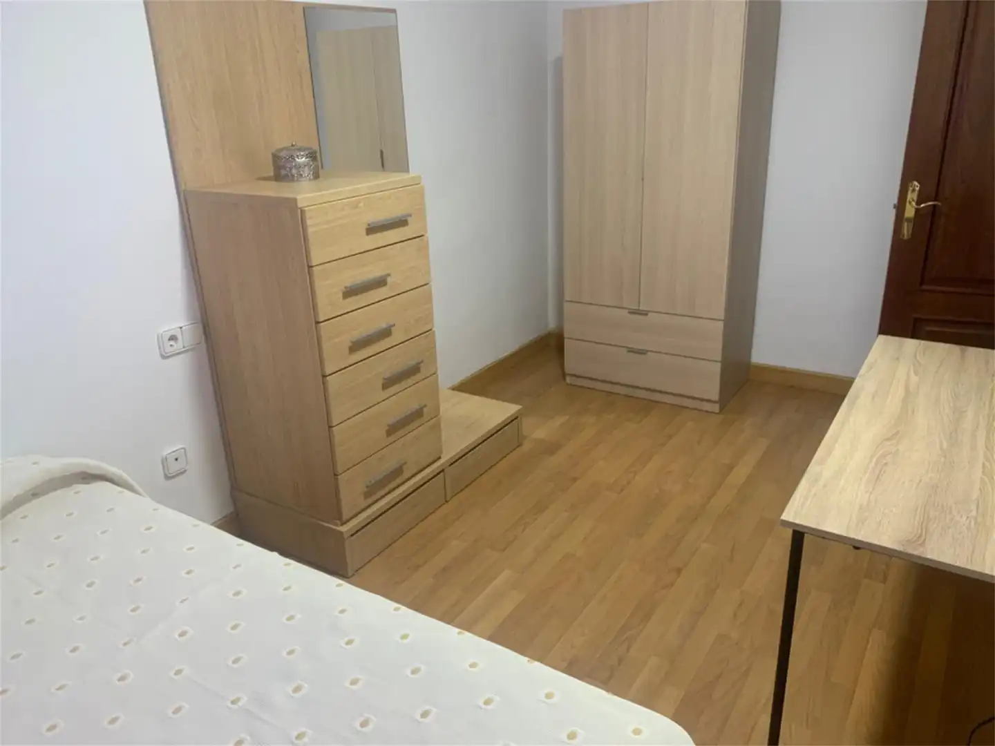 Zimmer in Calle José Miguel Fernández, La Cañada de San Urbano Schlafzimmer von Maisonette zur untervermieten in Almería mit Klimaanlage, Heizung und Parkett