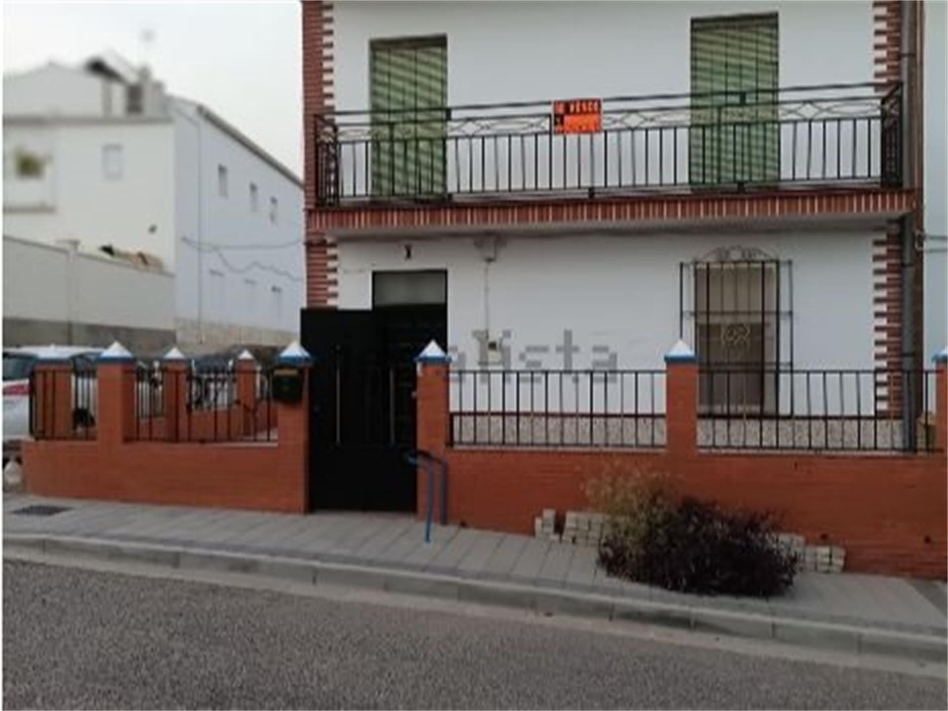 Exterior view of House or chalet for sale in Villanueva del Río y Minas  with Air Conditioner, Heating and Parquet flooring